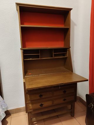 Mueble estantería con 6 cajones