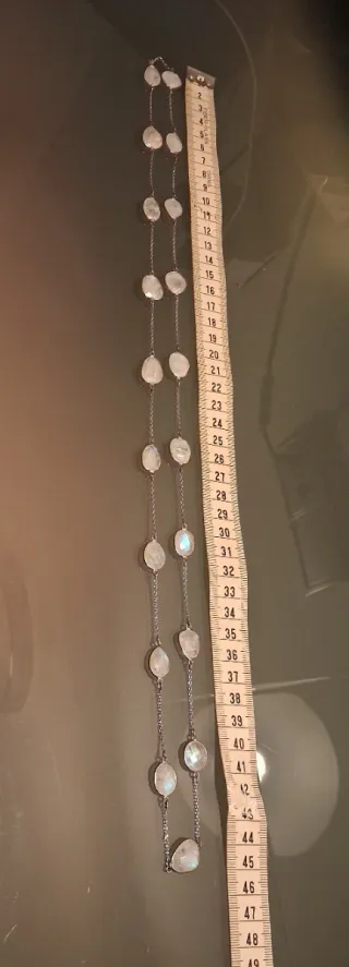 Collar Plata Piedra Luna