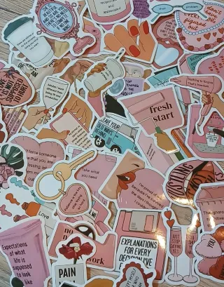 44 Pegatinas Frases Motivacionales