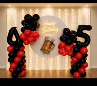DECORACIÓN DE GLOBOS PARA EVENTOS