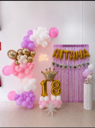 DECORACIÓN DE GLOBOS PARA EVENTOS