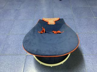 Balancín para bebés azul, blanco, rojo y gris