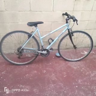 Bicicleta Decathlon Riverside Azul