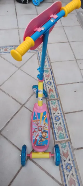 Patinete Patrulla Canina 3 Ruedas