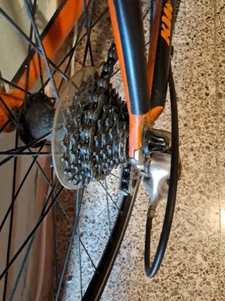 REBAJADO   Bicicleta de carretera KTM Naranja Rued