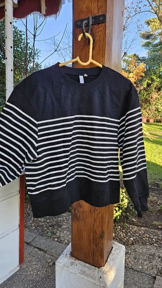 Jersey Rayas Negras y Blancas