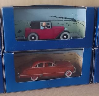 COLECCIÓN 6 COCHES TINTÍN