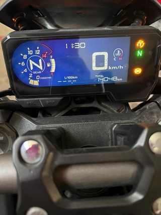 Honda CB650R Negra/Plata