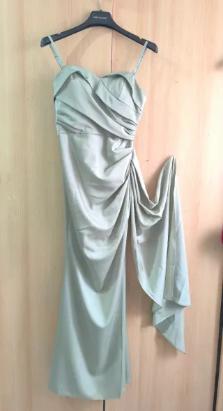 Vestido fiesta/graduación verde