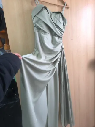 Vestido fiesta/graduación verde