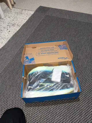 Zapatos Brooks Azules Talla 45