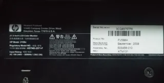 Monitor HP FullHD 21 Negro/Plata