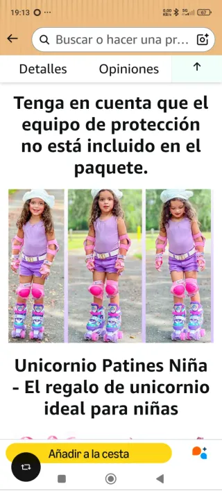 Patines Unicornio Niños Ruedas Luminosas