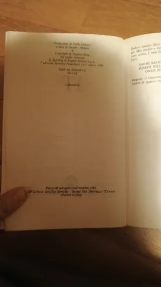 STEPHEN KING - IT - 5^ EDIZIONE "SUPER BEST SELLER