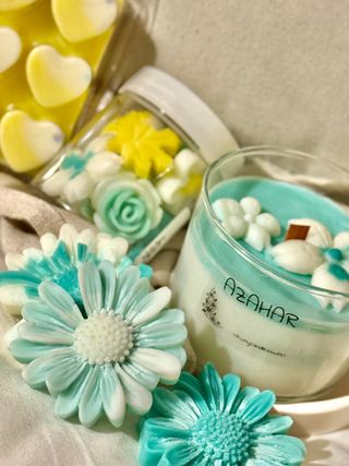 Velas Aromáticas  Hechas a Mano 100% naturales