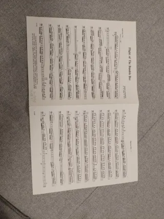 Partitura Bombardino Flight of The Bumble Bee