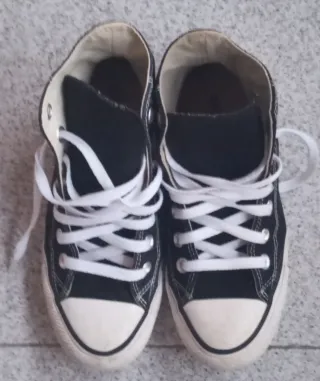 Converse All Star Negras Talla 36