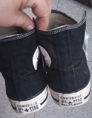 Converse All Star Negras Talla 36