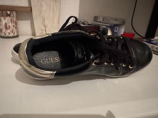 Guess Sneakers Donna Nero Oro