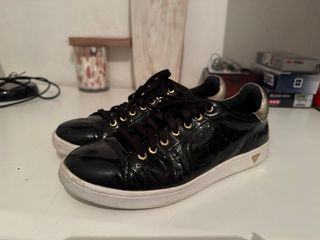Guess Sneakers Donna Nero Oro