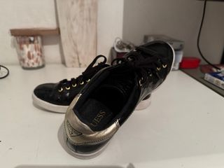 Guess Sneakers Donna Nero Oro