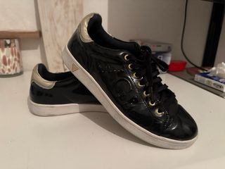 Guess Sneakers Donna Nero Oro
