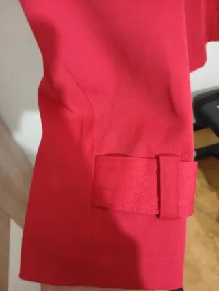 Chaqueta de entretiempo George Roja Mujer