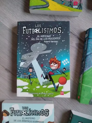 Lote de libros de Los Futbolisimos