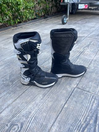 Botas Fox MX niño blanco/negro talla 35
