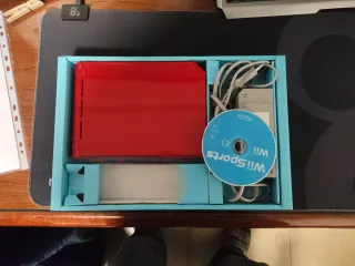 Nintendo Wii Roja Edición Mario Bros