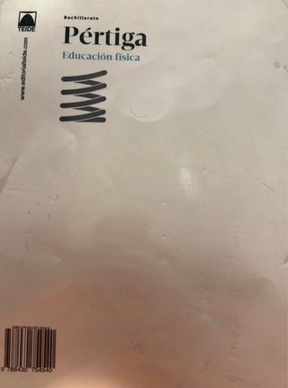 Pértiga. Educación física 1 BACH
