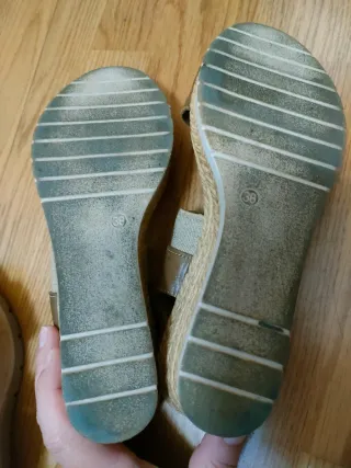 Sandalias Sandra Font Piel Plataforma Mujer