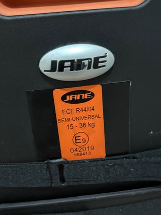 Silla de coche Indy negra