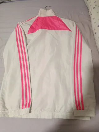 Chándal Adidas Blanco y Rosa
