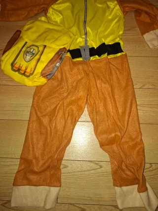 Disfraz Rubble Patrulla Canina Talla 4-6