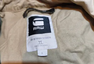 Cazadora G-Star RAW mujer beige