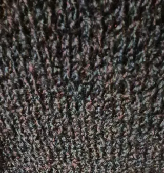 BUFANDA DE LANA 100% TEJIDA A MANO