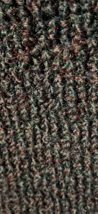 BUFANDA DE LANA 100% TEJIDA A MANO