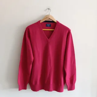 Jersey Hackett London 100% Lana Lujo Rosa Fucsia