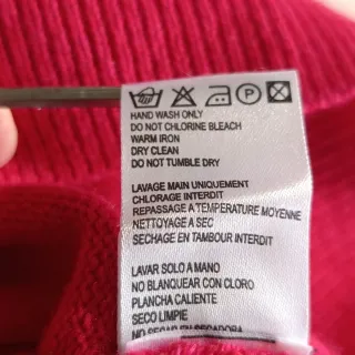 Jersey Hackett London 100% Lana Lujo Rosa Fucsia