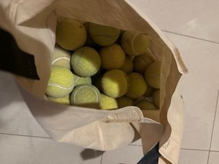 Lote Pelotas Tenis Usadas