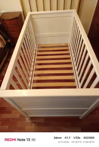 Maxicuna y cambiador para bebé