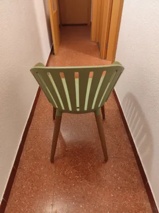 Silla de jardín verde