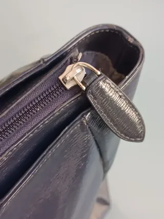 Piero Guidi borsa blu lucido