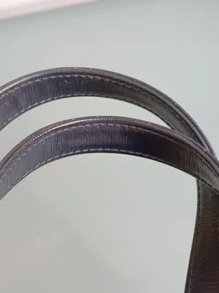 Piero Guidi borsa blu lucido