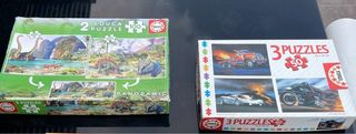Lote Puzzles Educa infantiles (100 + 50 piezas)