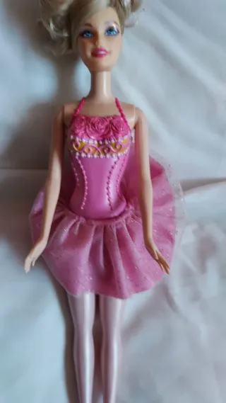 Barbie Bambola Ballerina Rosa