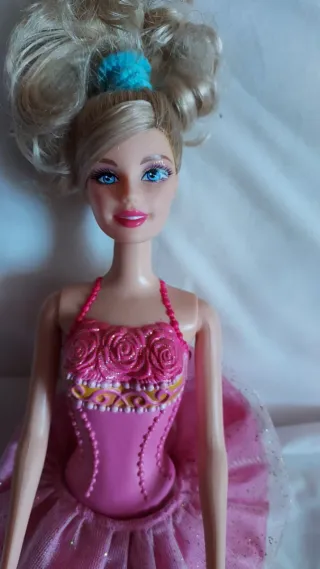 Barbie Bambola Ballerina Rosa