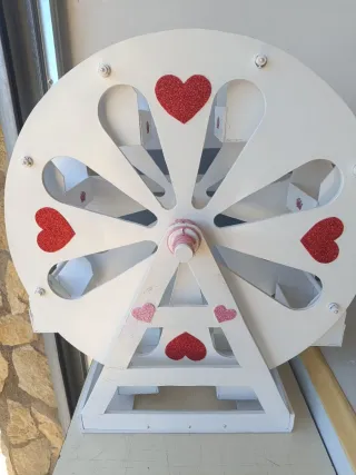 Noria decorativa para eventos