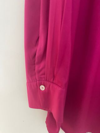Camisa Cortefiel rosa/morada